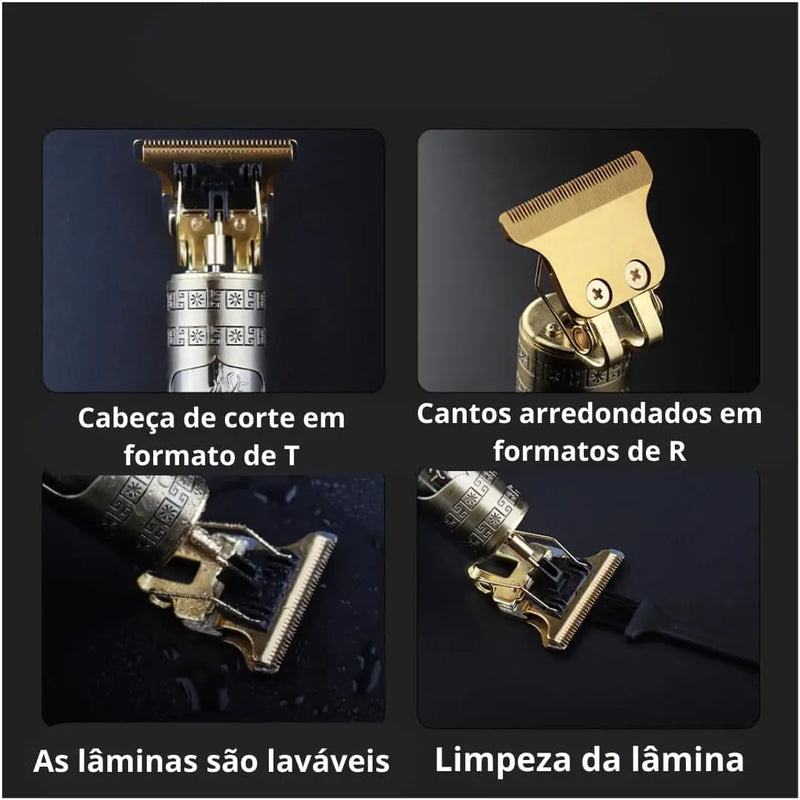 Máquina de Cortar Cabelo, Barbeador de Uso Pratico e Fácil. - Maxofertasshop