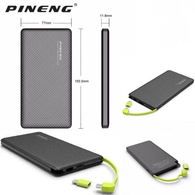 Carregador portátil Pineng Power Bank 10.000mAh - Maxofertasshop