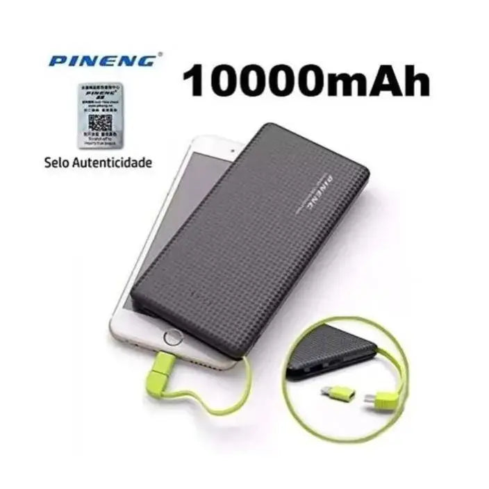 Carregador portátil Pineng Power Bank 10.000mAh - Maxofertasshop