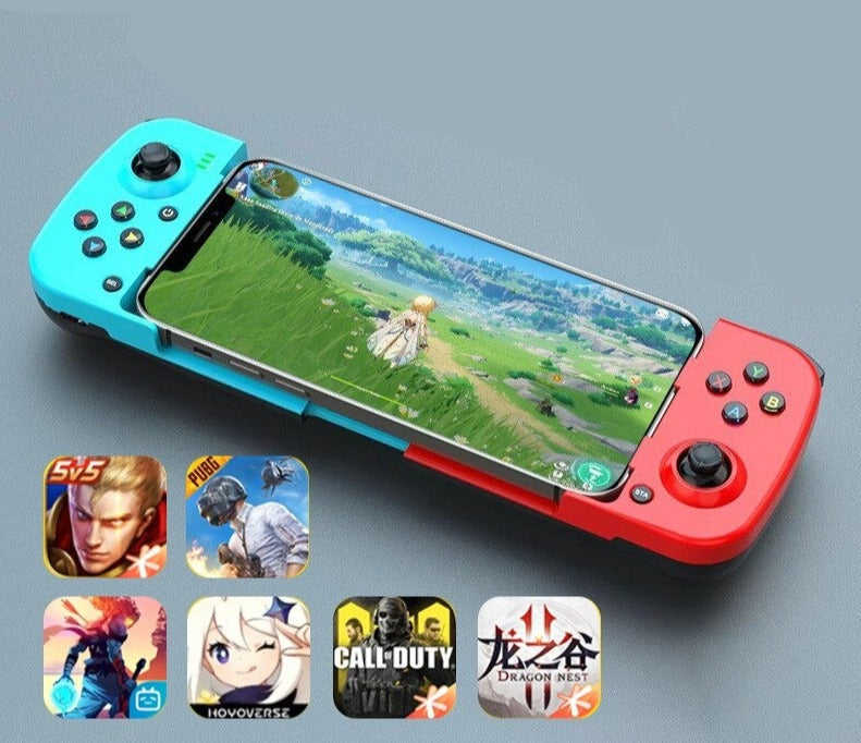 Super Gamepad para Celular D3, Compatível com IOS, ANDROID, PS4, PC