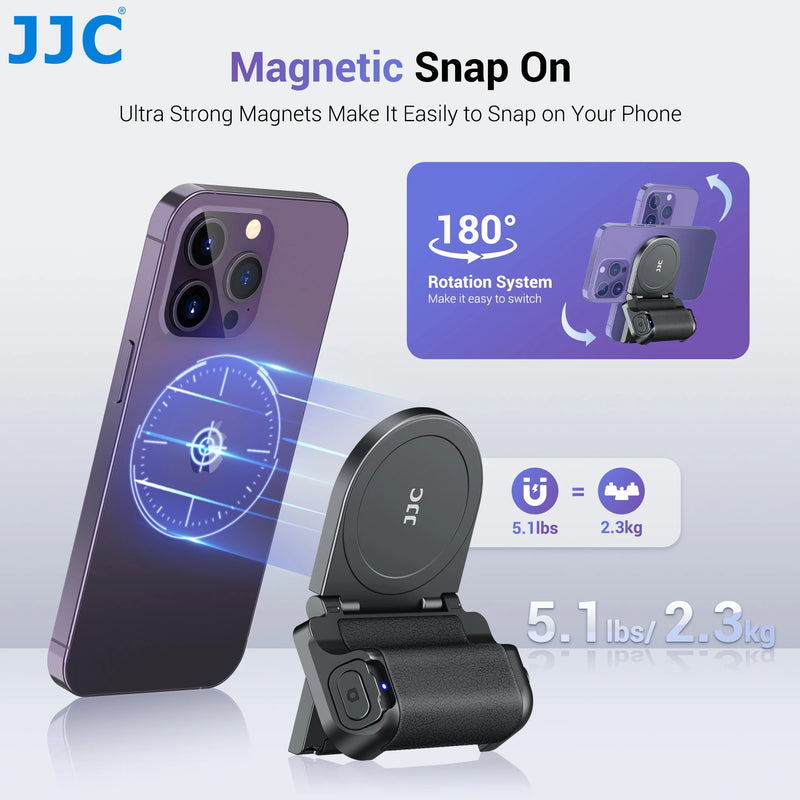 SUPER JJC SNAPGRIP suporte magnético, Bluetooth, Controle remoto. - Maxofertasshop