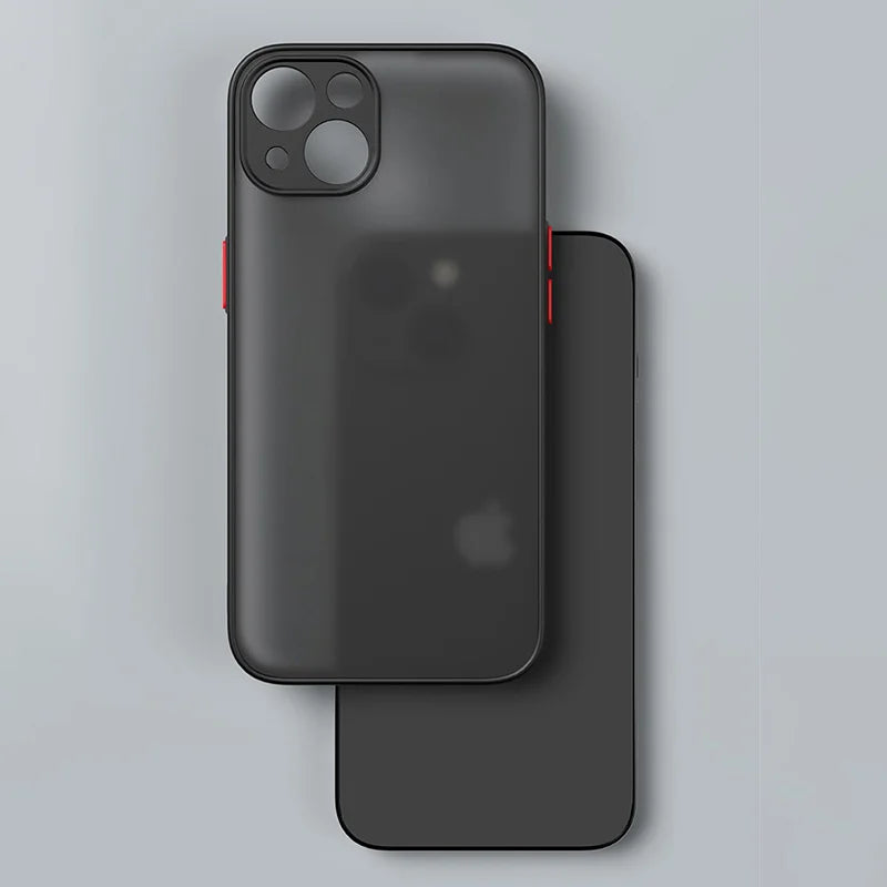 Capa para IPHONE 13 12 11 14 15 pro max luxo, macio silicone à prova de choque. - Maxofertasshop