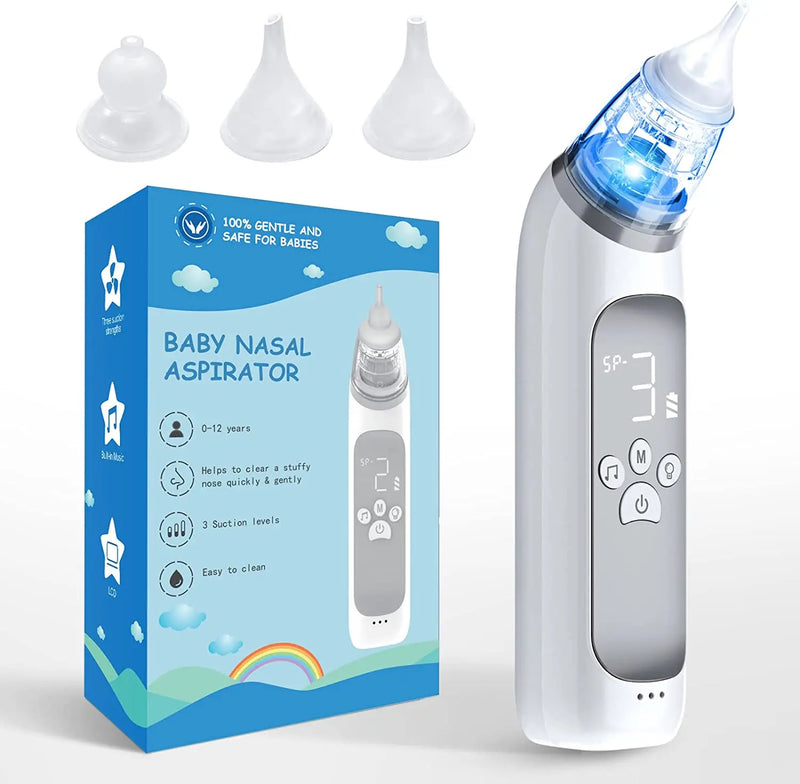 Aspirador Nasal Elétrico para Bebês - Frete Grátis + Zero Taxação - Maxofertasshop