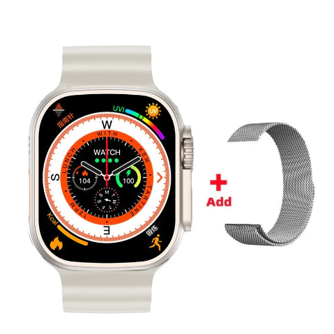 Smartwatch Original U9 Ultra Série 9 Bússola 49mm - Frete Grátis + Zero Taxação - Maxofertasshop