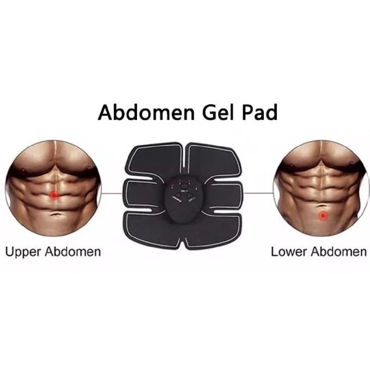 Aparelho Super Estimulador Elétrico Abdominal  e Muscular 6 Pack EMS - Frete Grátis