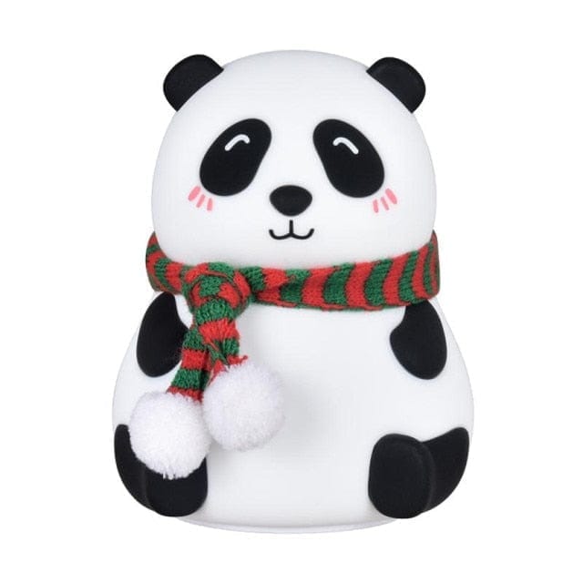 Luminária De Panda Com Led USB Silicone - Frete Grátis